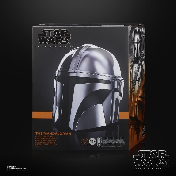 Star Wars: The Black Series The Mandalorian 1:1 Scale Wearable Helmet (Electronic) Gallery Image 13