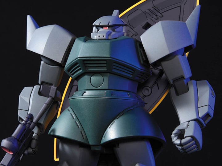 Mobile Suit Gundam HGUC MS-14A Gelgoog With MS-14C Gelgoog Cannon 1/144 Scale Model Kit Gallery Image 1