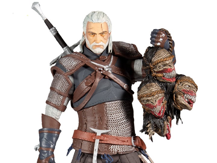 The Witcher Geralt of Rivia 12" Deluxe Figure Gallery Image 1