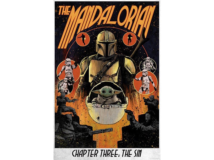 The Mandalorian Chapter 3: The Sin Limited Edition Lithograph Gallery Image 1