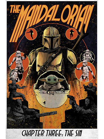 The Mandalorian Chapter 3: The Sin Limited Edition Lithograph Gallery Image 2