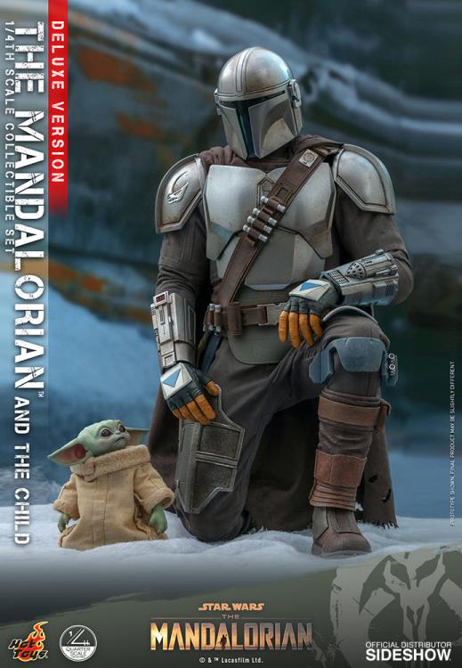 The Mandalorian QS017 The Mandalorian and The Child Deluxe 1/4