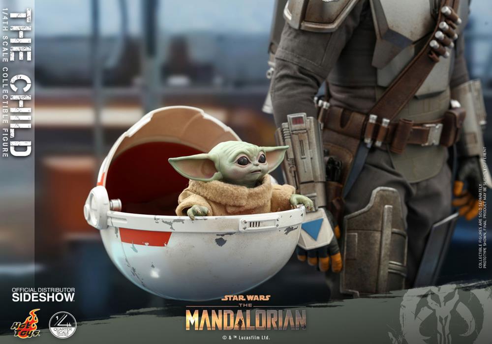 The Mandalorian QS018 The Child 1/4 Scale Collectible Figure Gallery Image 11