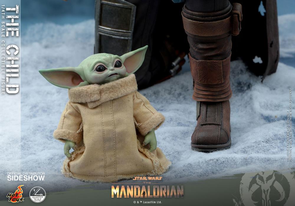 The Mandalorian QS018 The Child 1/4 Scale Collectible Figure Gallery Image 5