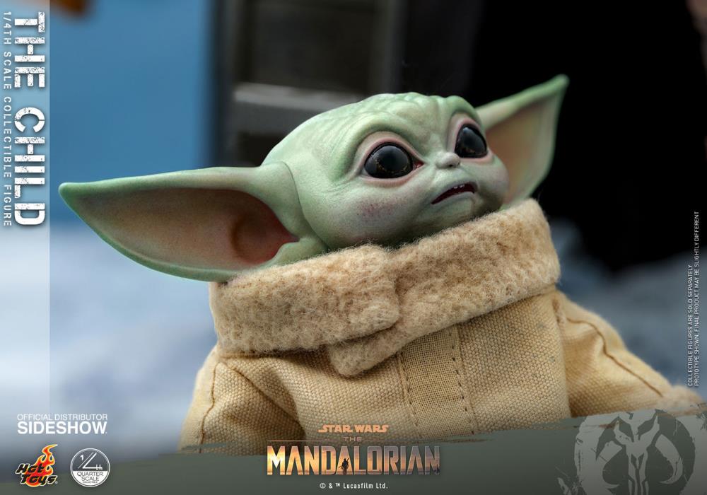 The Mandalorian QS018 The Child 1/4 Scale Collectible Figure Gallery Image 4