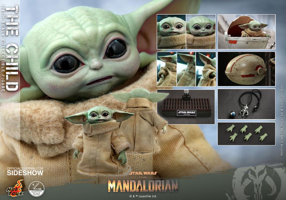 The Mandalorian QS018 The Child 1/4 Scale Collectible Figure Gallery Image 15
