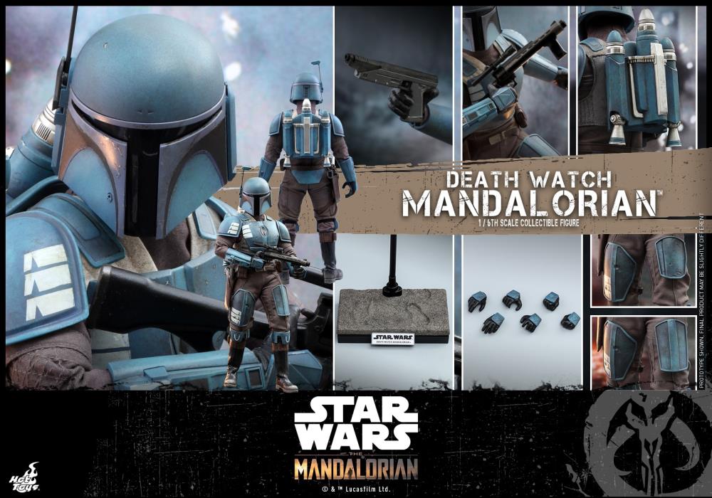 The Mandalorian TMS026 Death Watch Mandalorian 1/6 Scale Collectible Figure Gallery Image 15