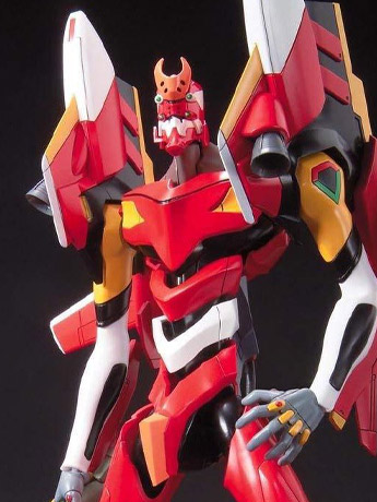 Rebuild of Evangelion HG #005 EVA Unit-02 Prototype Model Kit Gallery Image 2