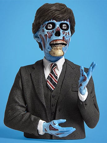 They Live Politician Spinature Bust Gallery Image 2