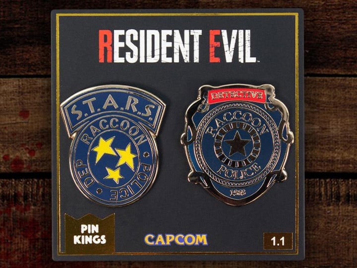 Resident Evil Pin Kings 1.1 Enamel Pin Badge Set Gallery Image 1