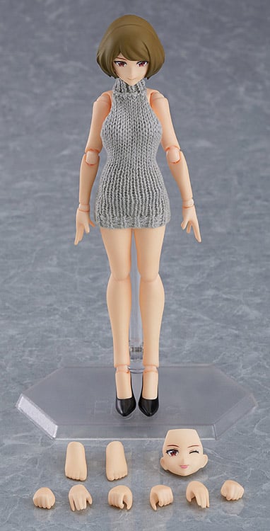 Female figma No.505 Backless Sweater Outfit Body (Chiaki) Gallery Image 9
