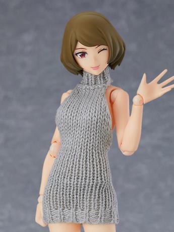 Female figma No.505 Backless Sweater Outfit Body (Chiaki) Gallery Image 2