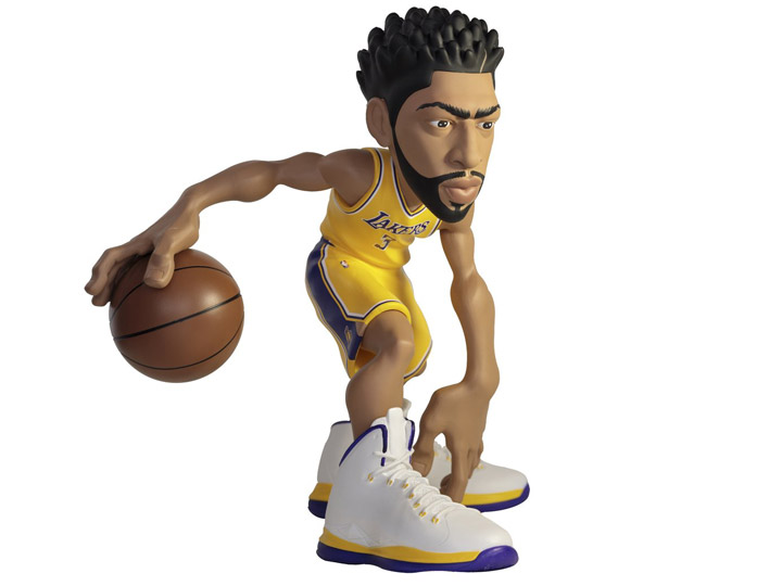 NBA SmAll-Stars: Los Angeles Lakers - Anthony Davis (Gold Jersey) Figure Gallery Image 1