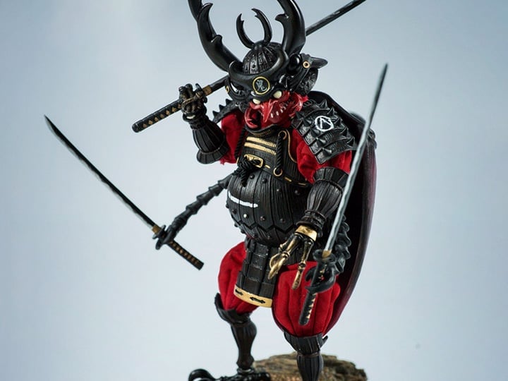 ダニエル・アーシャム「HOLLOW FIGURE」ED500 Samurai Beetle Haunted Hollow 1/12 Scale Figure