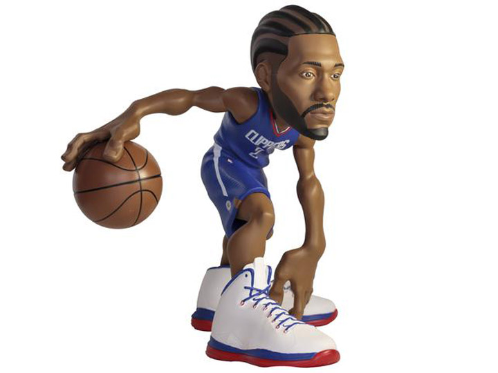NBA SmAll-Stars: Los Angeles Clippers Kawhi Leonard (Blue Jersey) Figure Gallery Image 1
