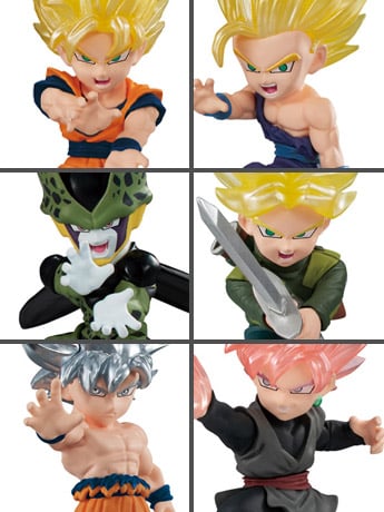 Dragon Ball Super Adverge Motion Wave 1 Boxed Set of 6 Figures Gallery Image 2