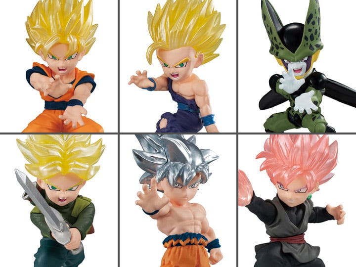 Dragon Ball Super Adverge Motion Wave 1 Boxed Set of 6 Figures Gallery Image 1
