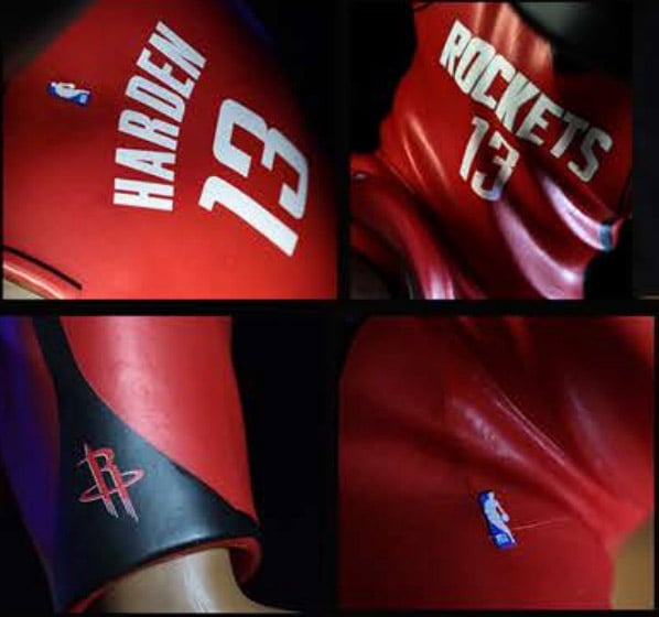 NBA SmAll-Stars: Houston Rockets James Harden (Red Jersey) Figure Gallery Image 4