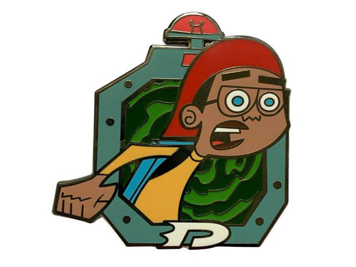 Danny Phantom Portal Series Tucker Foley Enamel Pin Gallery Image 1