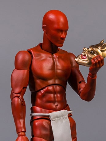 Pocket Elite Real-ActionAttribute Red Yashaman 1/12 Scale Action Figure Gallery Image 2