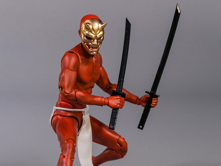 Pocket Elite Real-ActionAttribute Red Yashaman 1/12 Scale Action Figure Gallery Image 1