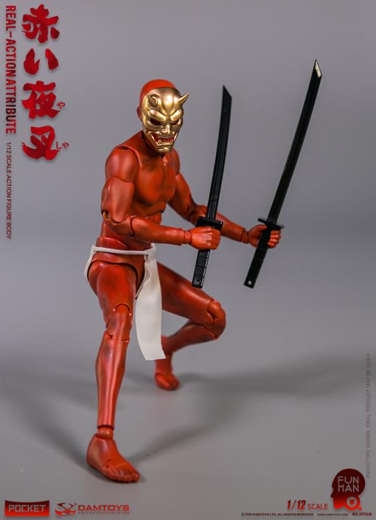 Pocket Elite Real-ActionAttribute Red Yashaman 1/12 Scale Action Figure Gallery Image 8