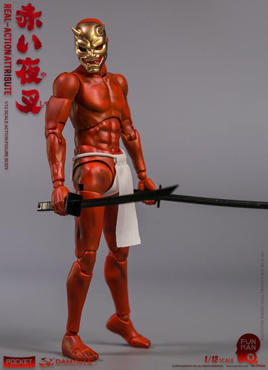 Pocket Elite Real-ActionAttribute Red Yashaman 1/12 Scale Action Figure Gallery Image 3