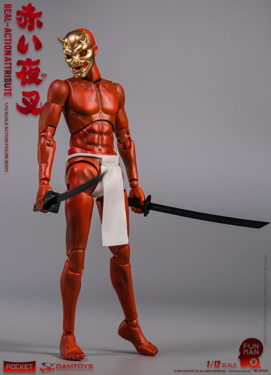 Pocket Elite Real-ActionAttribute Red Yashaman 1/12 Scale Action Figure Gallery Image 5