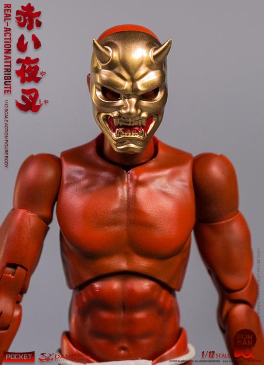 Pocket Elite Real-ActionAttribute Red Yashaman 1/12 Scale Action Figure Gallery Image 13
