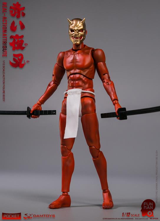 Pocket Elite Real-ActionAttribute Red Yashaman 1/12 Scale Action Figure Gallery Image 10