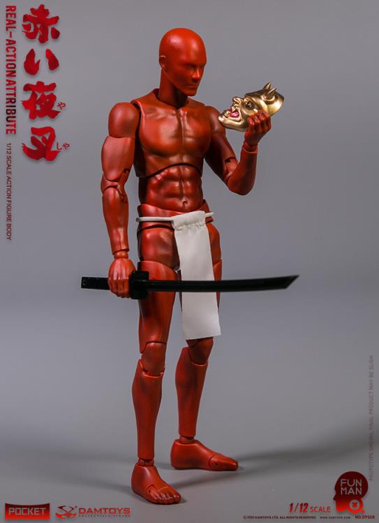 Pocket Elite Real-ActionAttribute Red Yashaman 1/12 Scale Action Figure Gallery Image 12