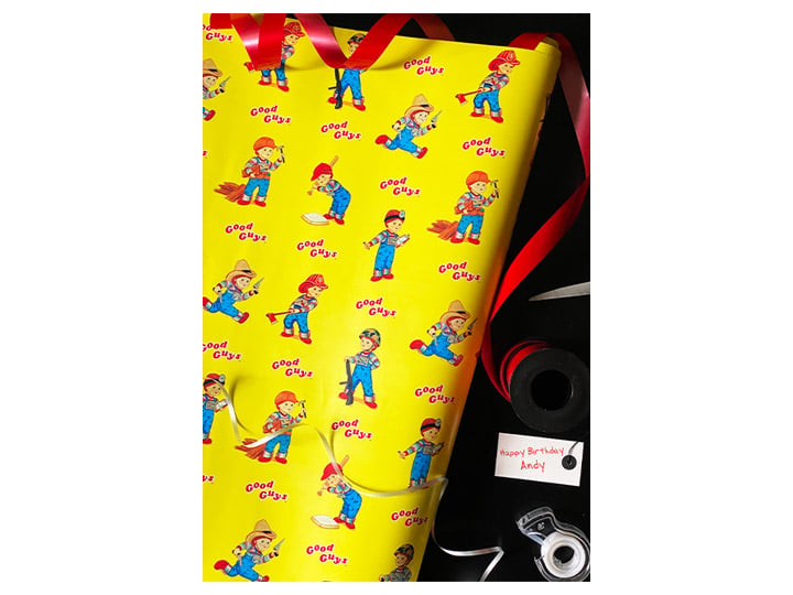 Child's Play 2 Wrapped In Terror Good Guys Wrapping Paper Gallery Image 1