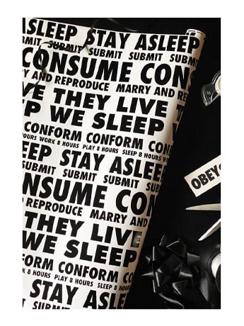 They Live Wrapped In Terror Wrapping Paper Gallery Image 2