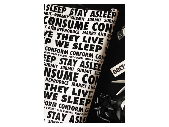 They Live Wrapped In Terror Wrapping Paper Gallery Image 1