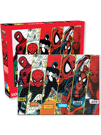 Marvel Spider-Man Timeline 1000-Piece Puzzle Gallery Image 2