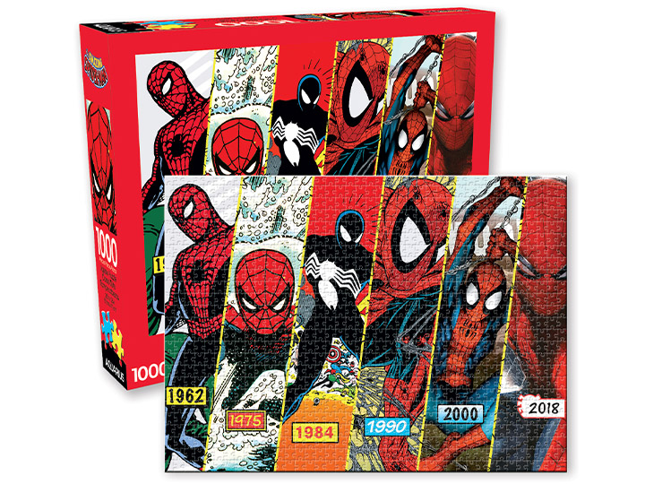 Marvel Spider-Man Timeline 1000-Piece Puzzle Gallery Image 1