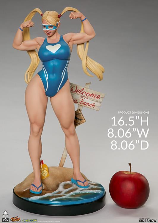 Street Fighter V Rainbow Mika (Season Pass) 1/4 Scale Collector Edition Statue Gallery Image 8