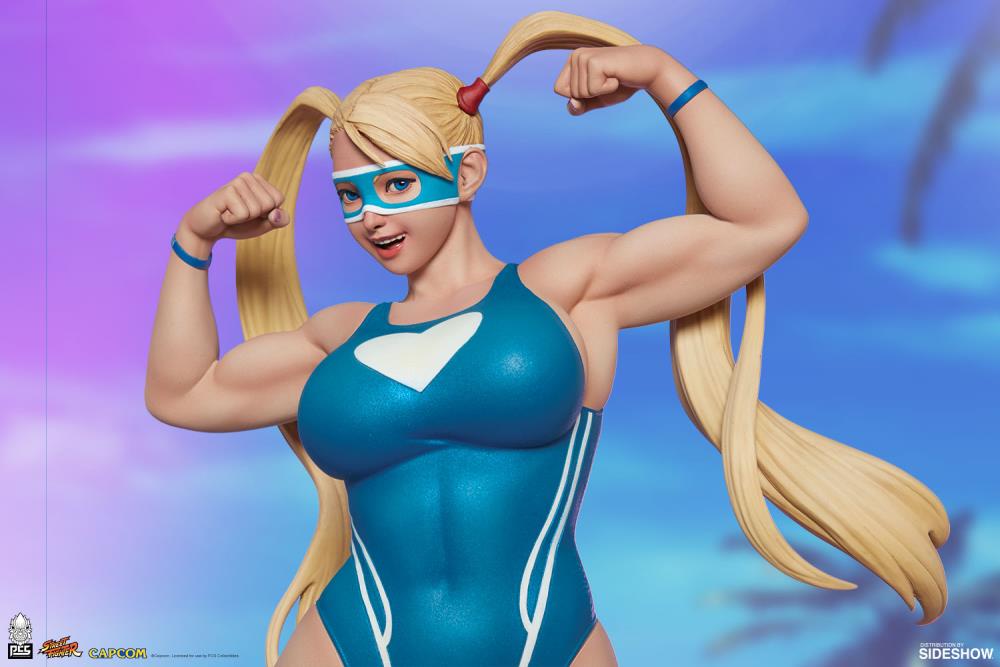Street Fighter V Rainbow Mika (Season Pass) 1/4 Scale Collector Edition Statue Gallery Image 7