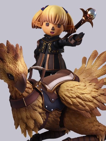 Final Fantasy XI Bring Arts Shantotto & Chocobo Gallery Image 2