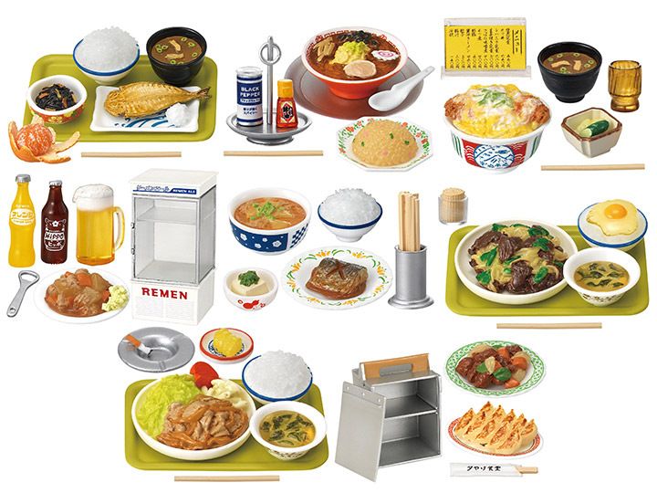 Nostalgic Diner Petit Sample Series Boxed Set of 8 Accessories Gallery Image 1