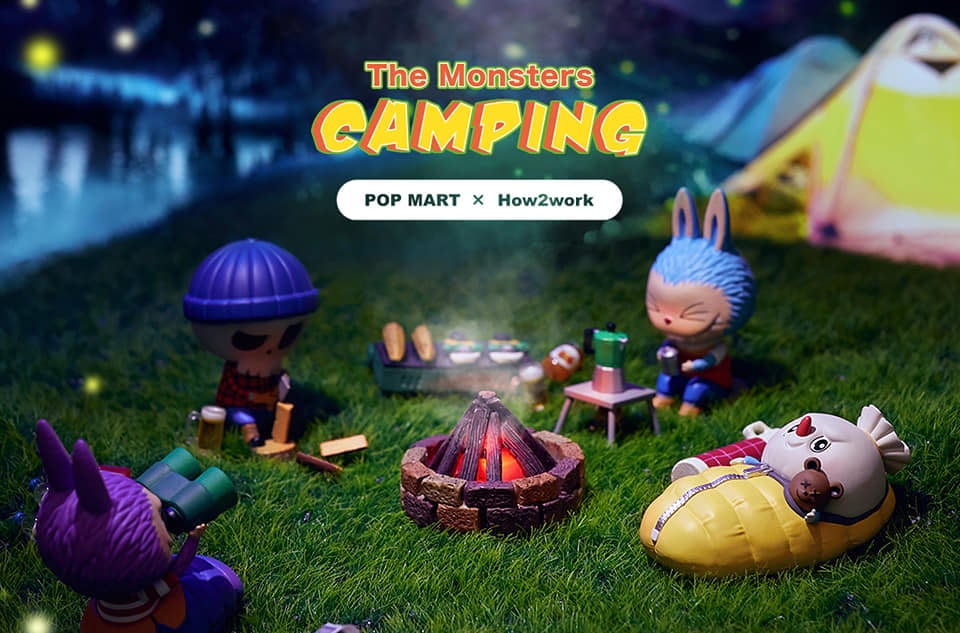 Labubu The Monsters Camping Series Box of 12 Random Figures