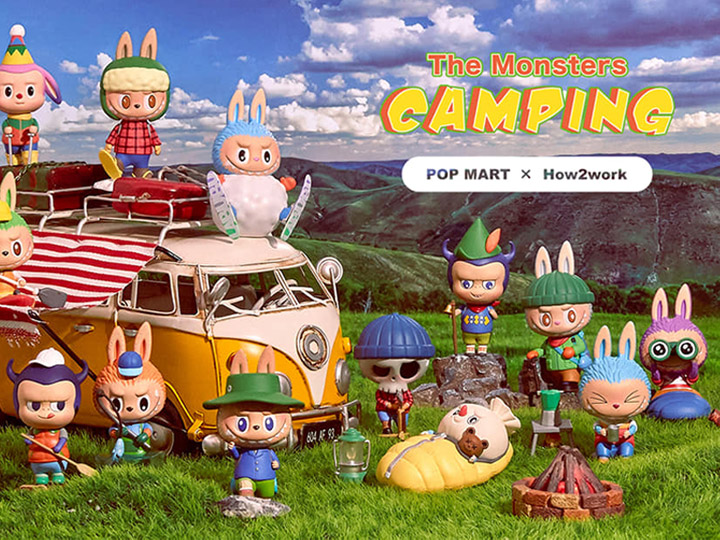 Labubu The Monsters Camping Series Box of 12 Random Figures