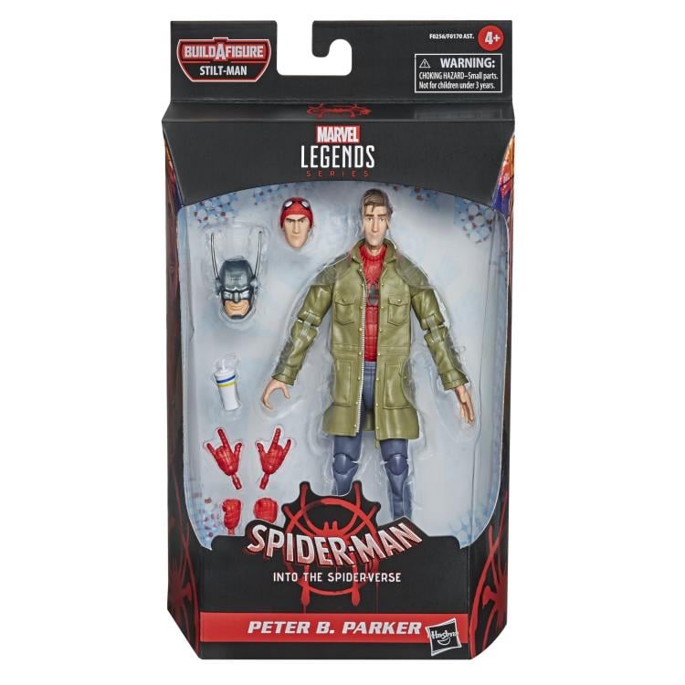 Spider-Man: Into the Spider-Verse Marvel Legends Wave 1 Set of 6 Action Figures (Stilt-Man BAF) Gallery Image 15