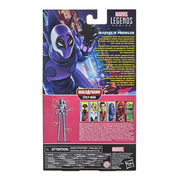 Spider-Man: Into the Spider-Verse Marvel Legends Wave 1 Set of 6 Action Figures (Stilt-Man BAF) Gallery Image 30