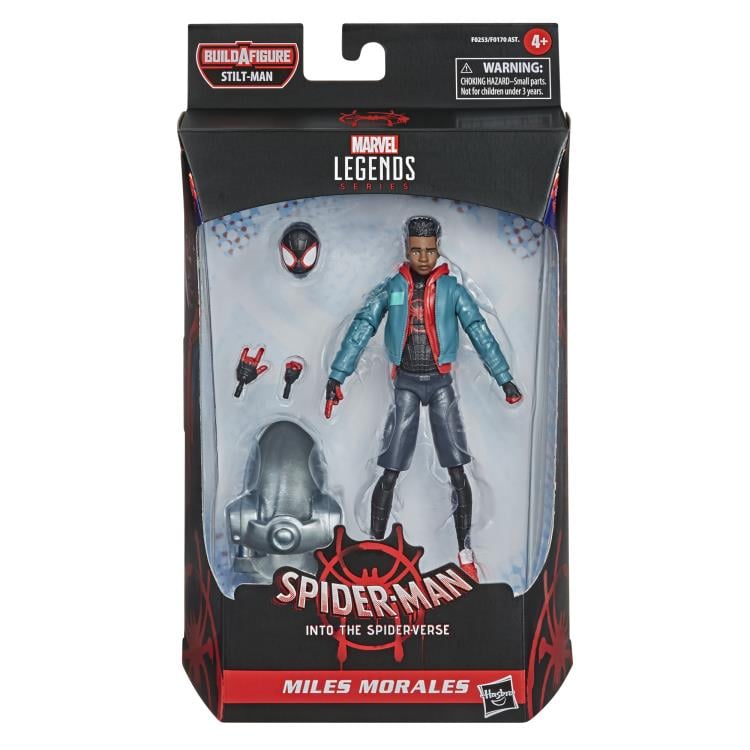 Spider-Man: Into the Spider-Verse Marvel Legends Wave 1 Set of 6 Action Figures (Stilt-Man BAF) Gallery Image 8