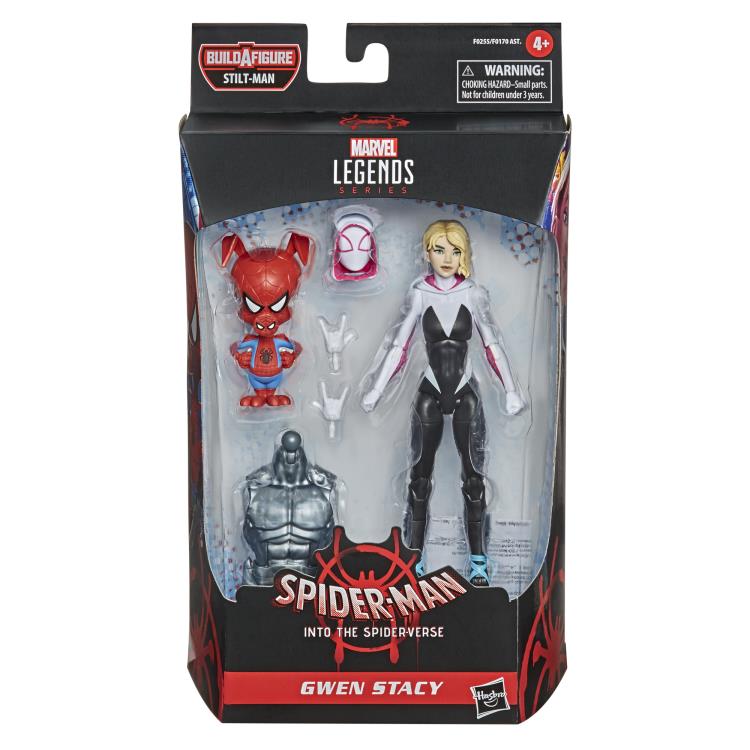 Spider-Man: Into the Spider-Verse Marvel Legends Wave 1 Set of 6 Action Figures (Stilt-Man BAF) Gallery Image 23
