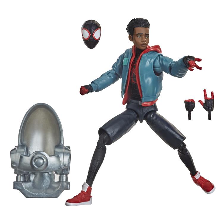 Spider-Man: Into the Spider-Verse Marvel Legends Wave 1 Set of 6 Action Figures (Stilt-Man BAF) Gallery Image 7
