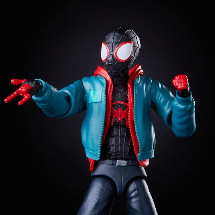 Spider-Man: Into the Spider-Verse Marvel Legends Miles Morales Action Figure (Stilt-Man BAF) Gallery Image 7