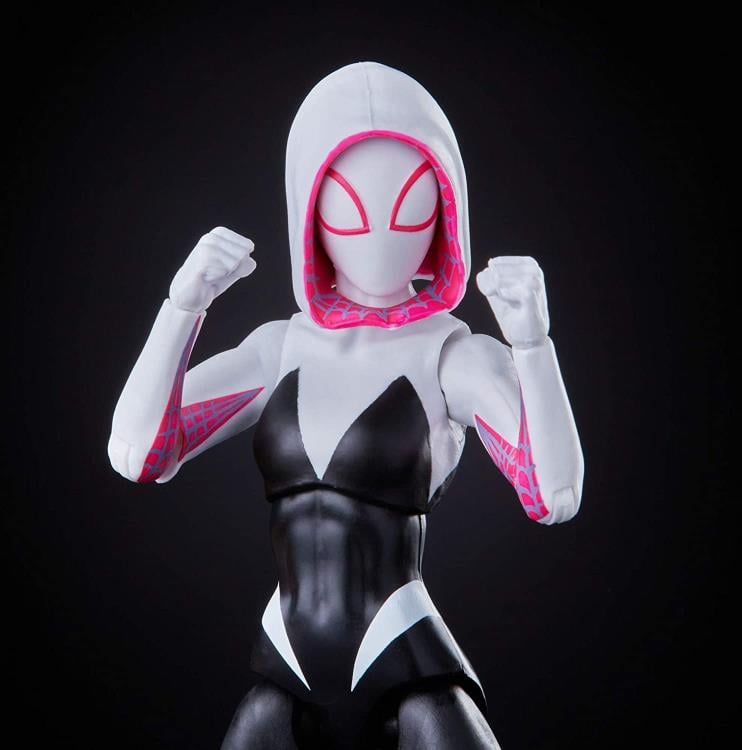 Spider-Man: Into the Spider-Verse Marvel Legends Gwen Stacy Action Figure (Stilt-Man BAF) Gallery Image 8