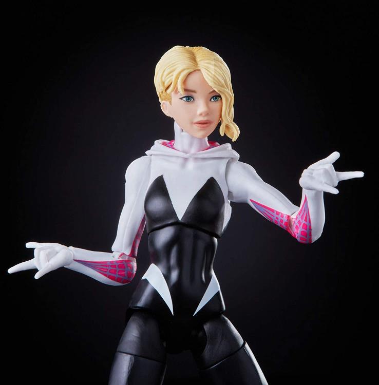 Spider-Man: Into the Spider-Verse Marvel Legends Gwen Stacy Action Figure (Stilt-Man BAF) Gallery Image 7